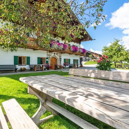 Biobauernhof Stegerbauer Daire Maria Alm am Steinernen Meer Dış mekan fotoğraf
