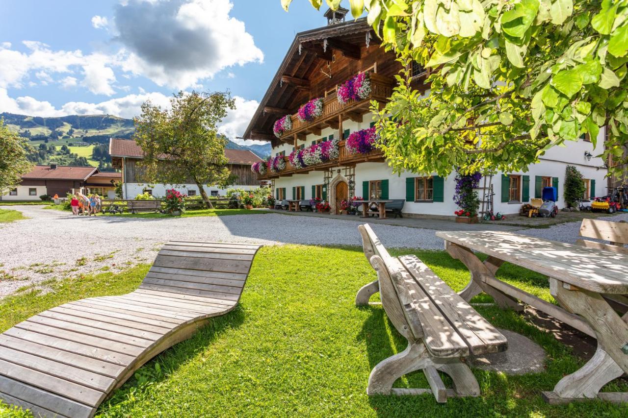 Biobauernhof Stegerbauer Daire Maria Alm am Steinernen Meer Dış mekan fotoğraf