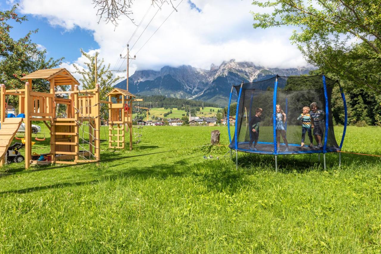 Biobauernhof Stegerbauer Daire Maria Alm am Steinernen Meer Dış mekan fotoğraf