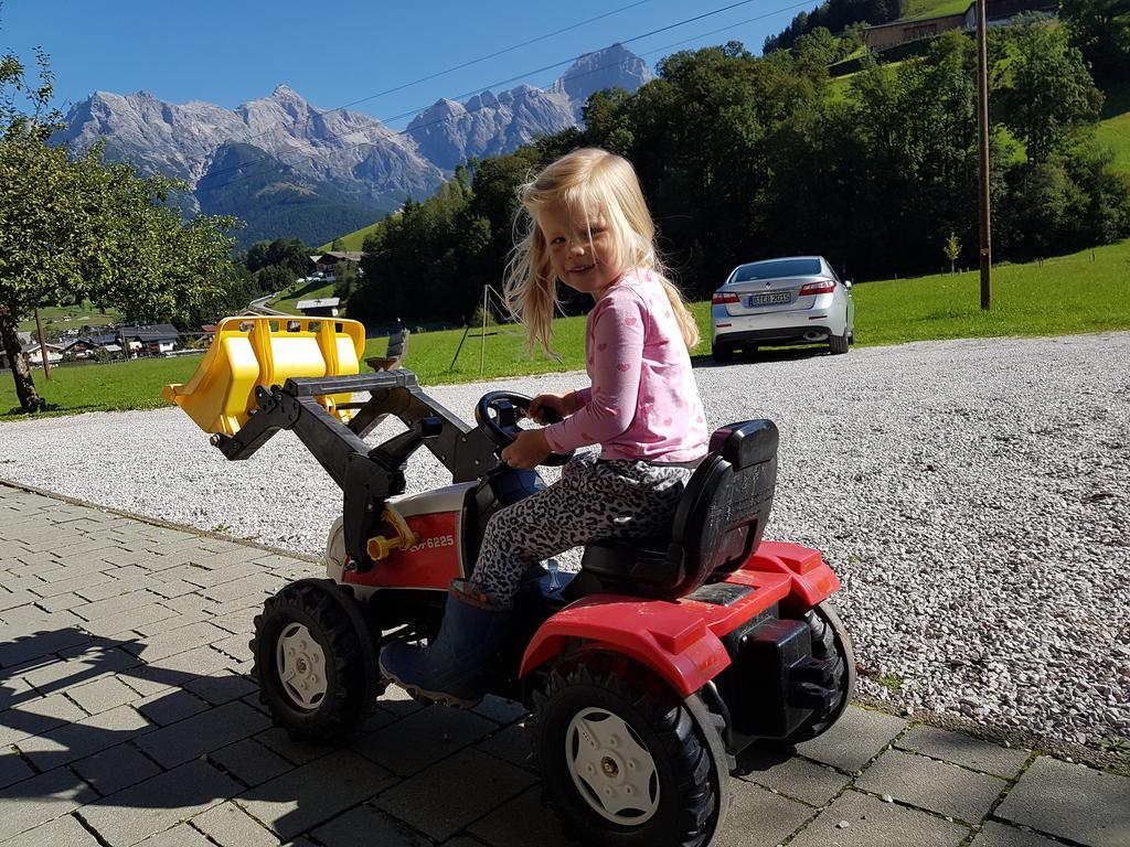 Biobauernhof Stegerbauer Daire Maria Alm am Steinernen Meer Dış mekan fotoğraf