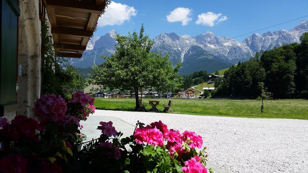 Biobauernhof Stegerbauer Daire Maria Alm am Steinernen Meer Dış mekan fotoğraf