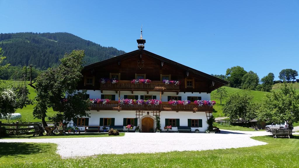 Biobauernhof Stegerbauer Daire Maria Alm am Steinernen Meer Dış mekan fotoğraf